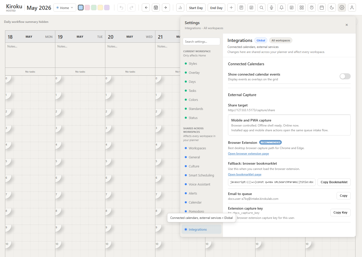 Integrations